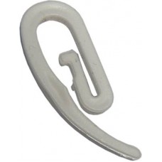 Γάντζος Κουρτίνας Παραμάνα Λευκό